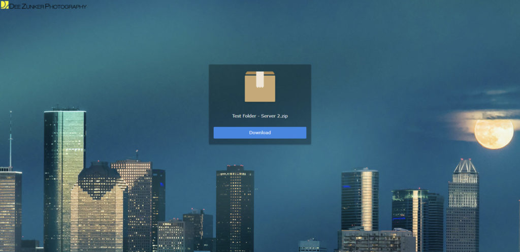 Custom Share Link Page for Synology File Station